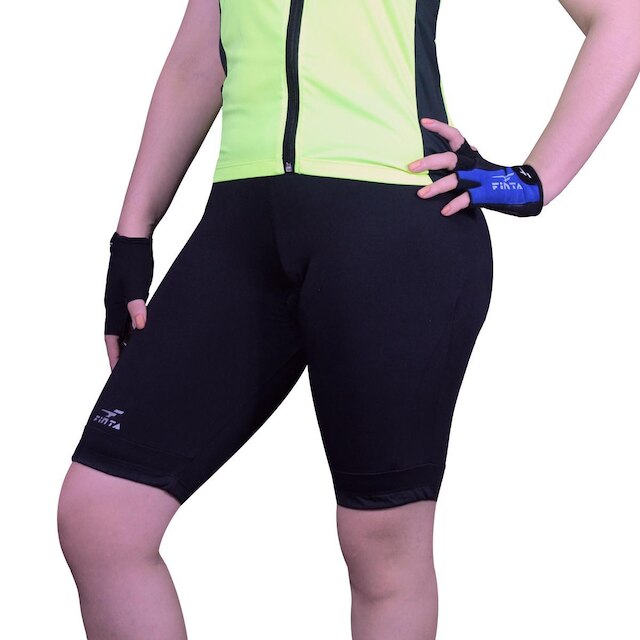 Bermuda Bike Profissional Finta Feminina Acolchoada D-50