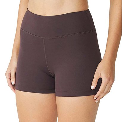 Bermuda Biker Fila Life II Feminina - Marrom Escuro