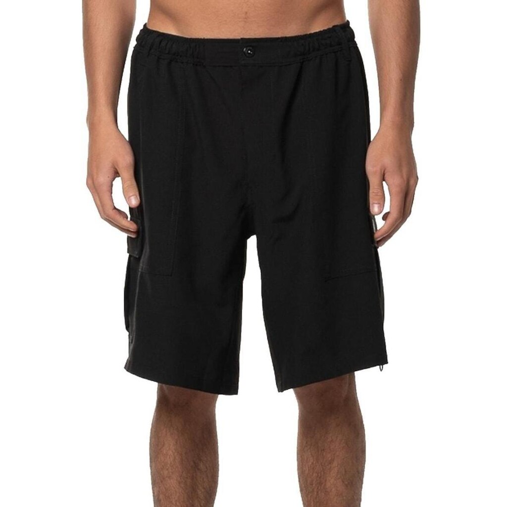 BERMUDA BLACK CARGO - PRETO - 42