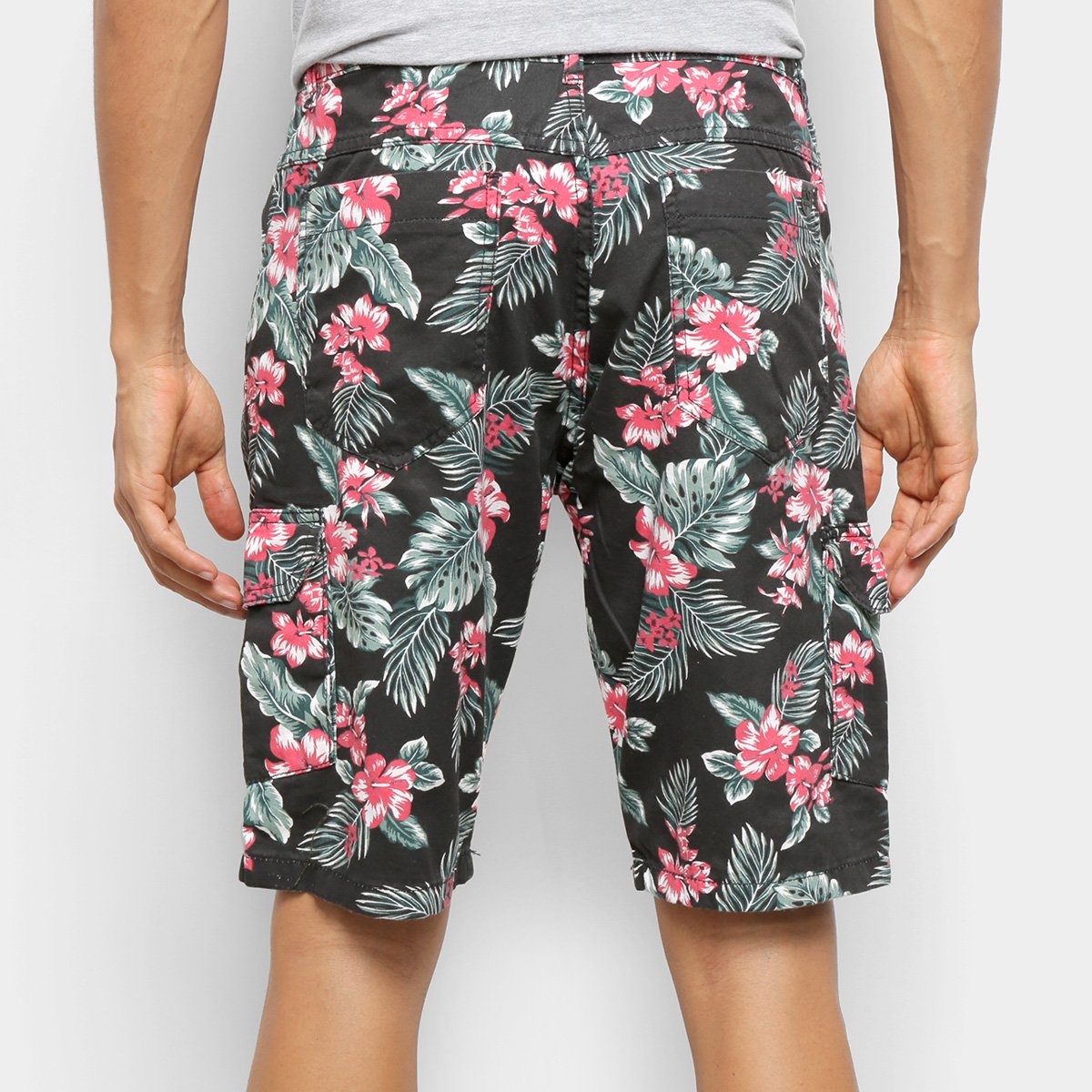 Bermuda Bnb Floral Masculina