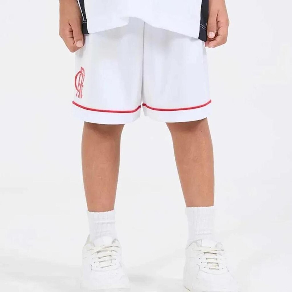 Bermuda Braziline Infantil Flamengo Raio