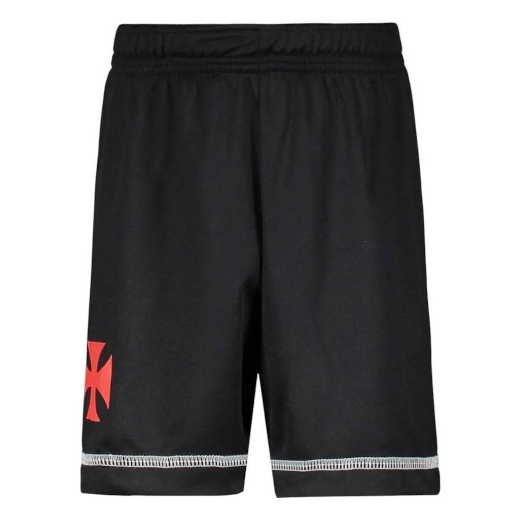 Bermuda Braziline Vasco Taça Infantil  - Preto 4