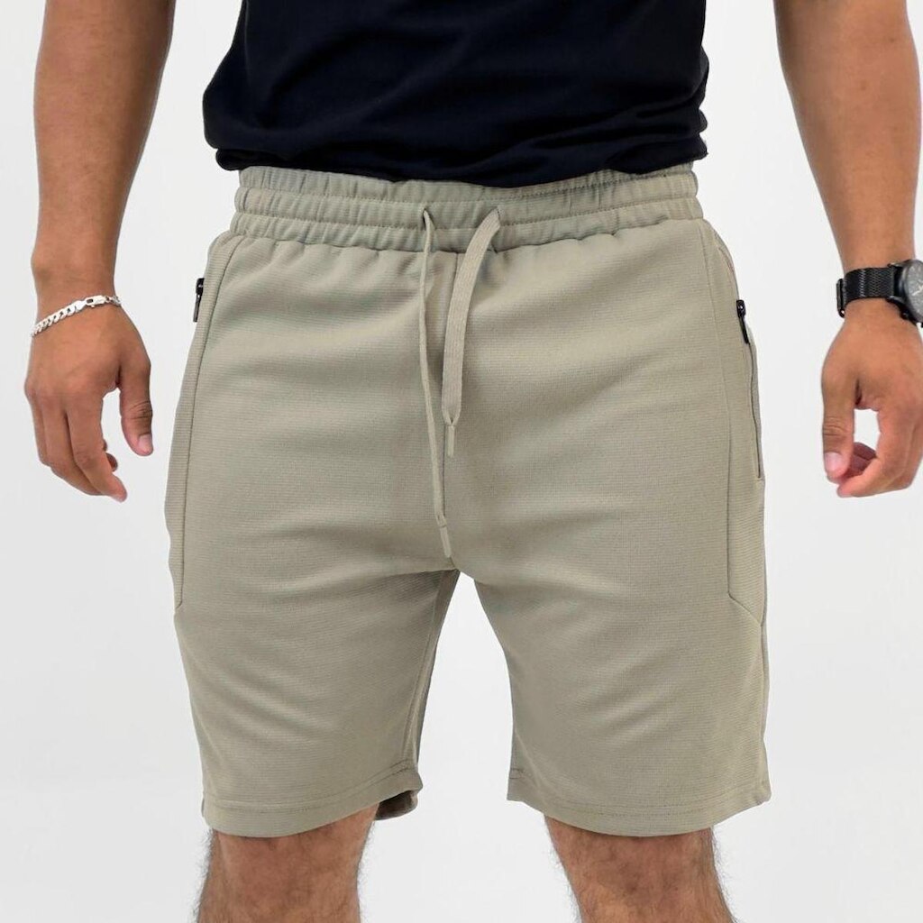 Bermuda Broken Rules em Tecido Masculina