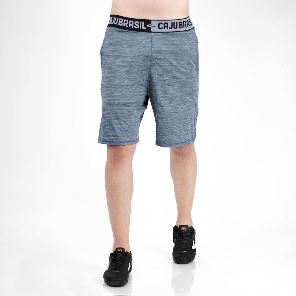 Bermuda Caju Brasil Sport Cinza - Masculino