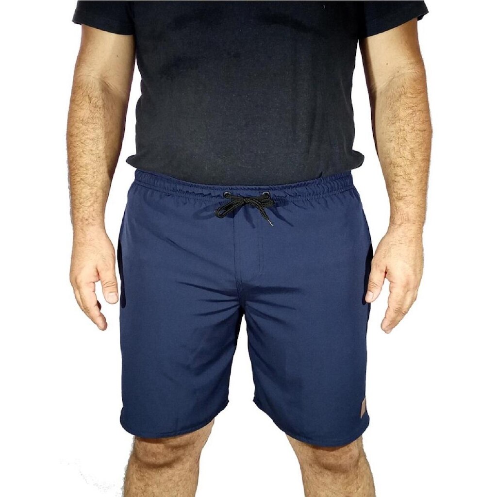 Bermuda California Prime Sport com Elastano Azul Marinho