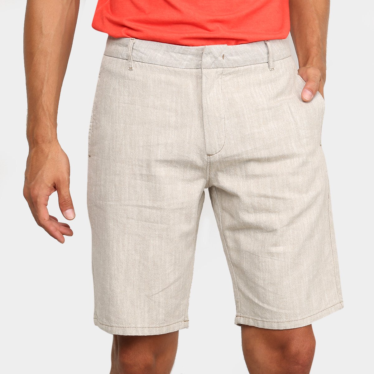bermuda de alfaiataria masculina