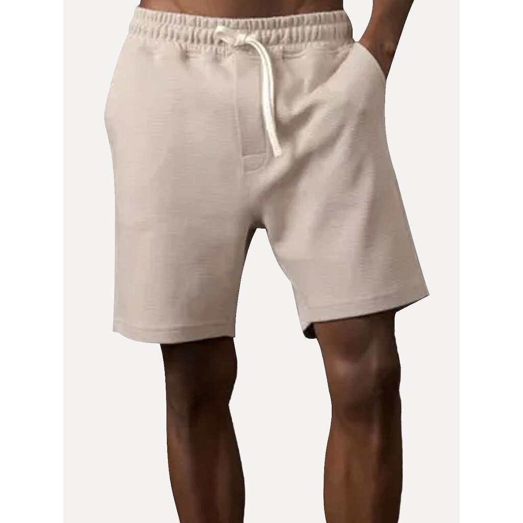 Bermuda Calvin Klein Suedine Soft Caqui Claro