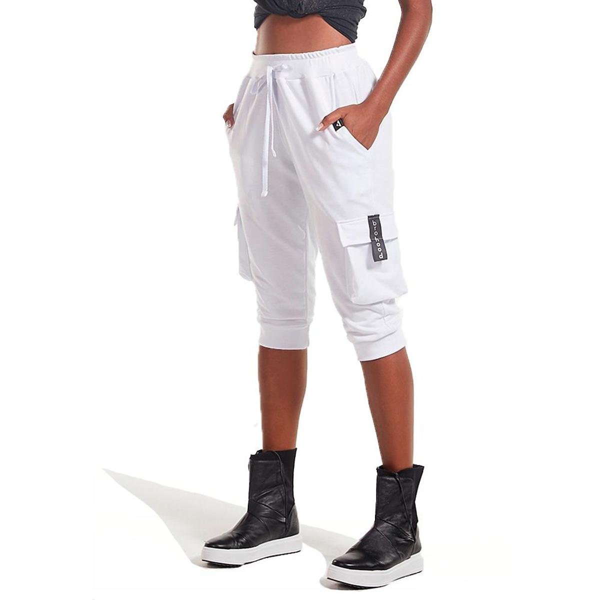 bermuda cargo feminina comprar