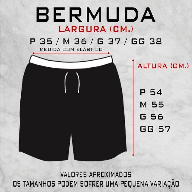 Bermuda Cargo Em Tactel Com Bolsos
