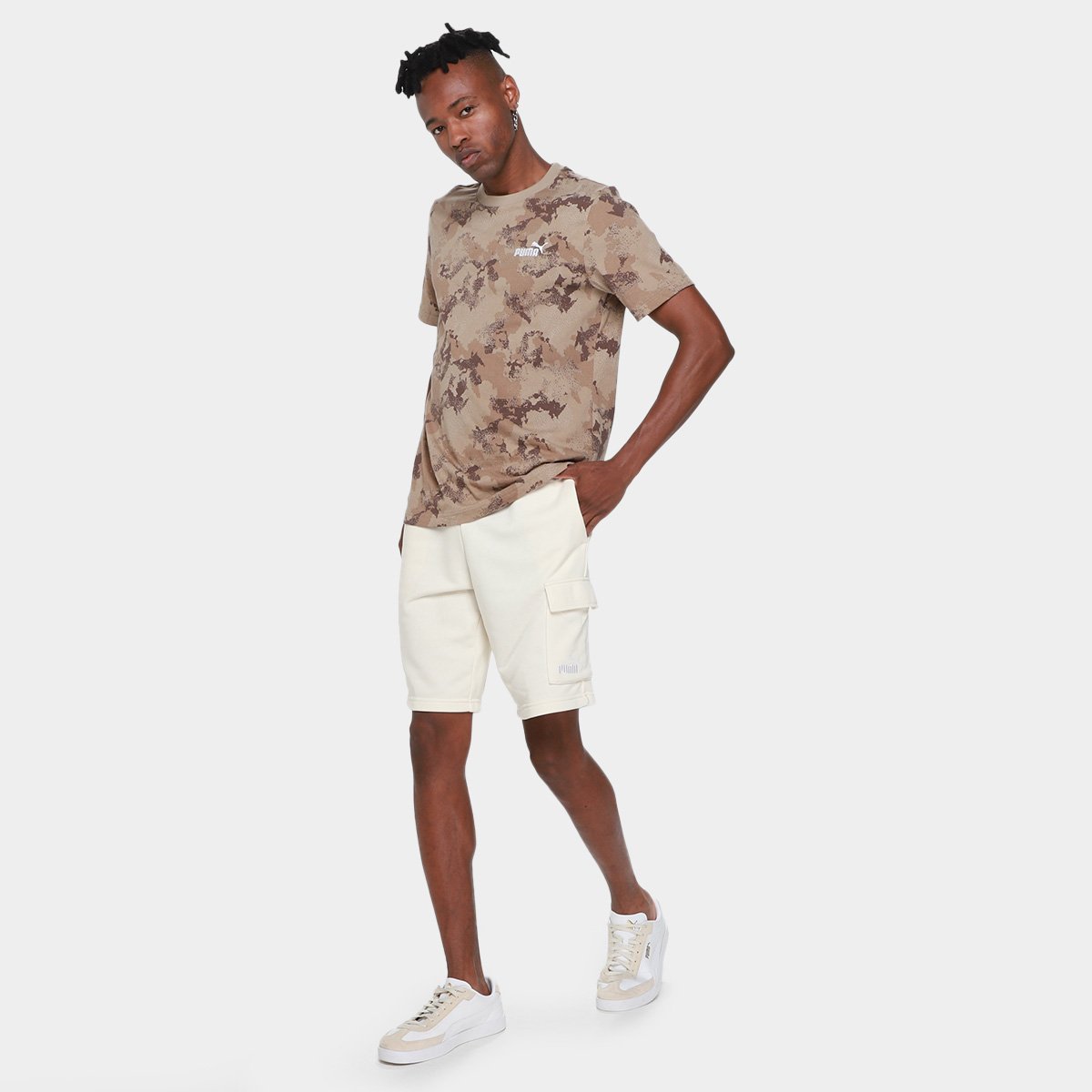 Bermuda Cargo Puma Casual Masculina - 3