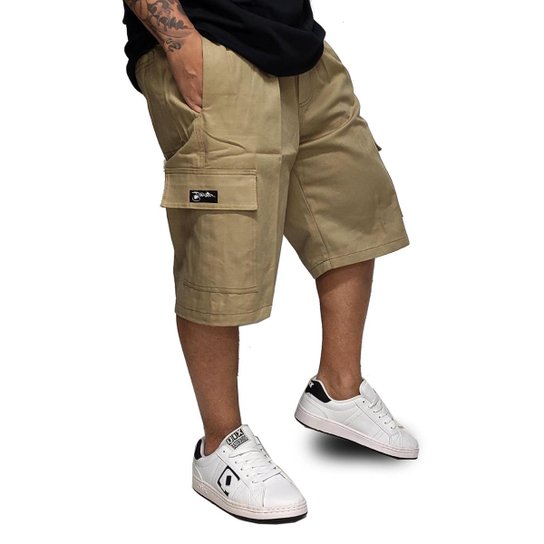 Bermuda Cargo Sarja Joker Caqui JOK-096 - Bege é ruim? Bermuda Cargo Sarja Joker Caqui JOK-096 - Bege é boa?