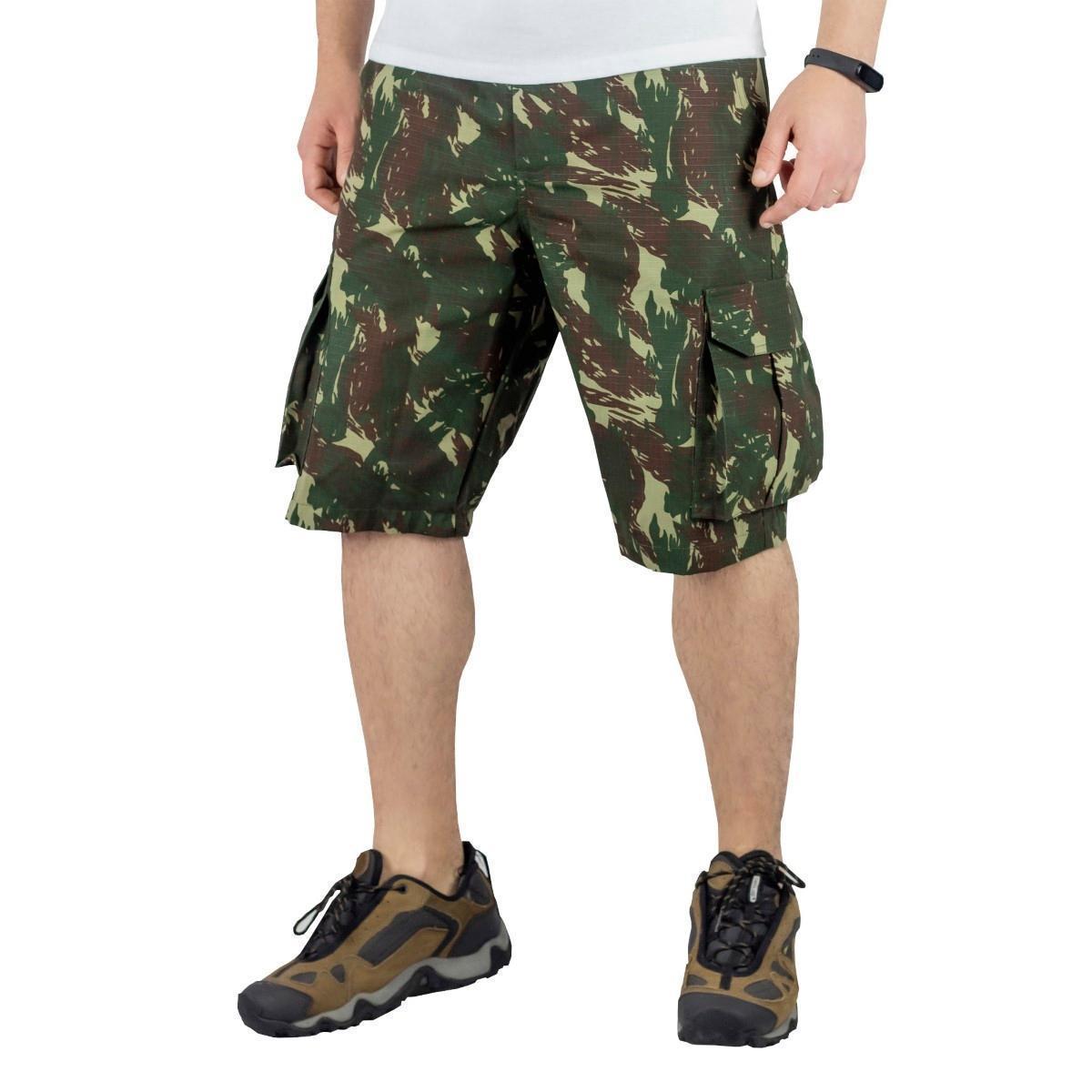 Bermuda Cargo Sarja Masculina S03 Menor preço em Bermuda Cargo Sarja Masculina S03