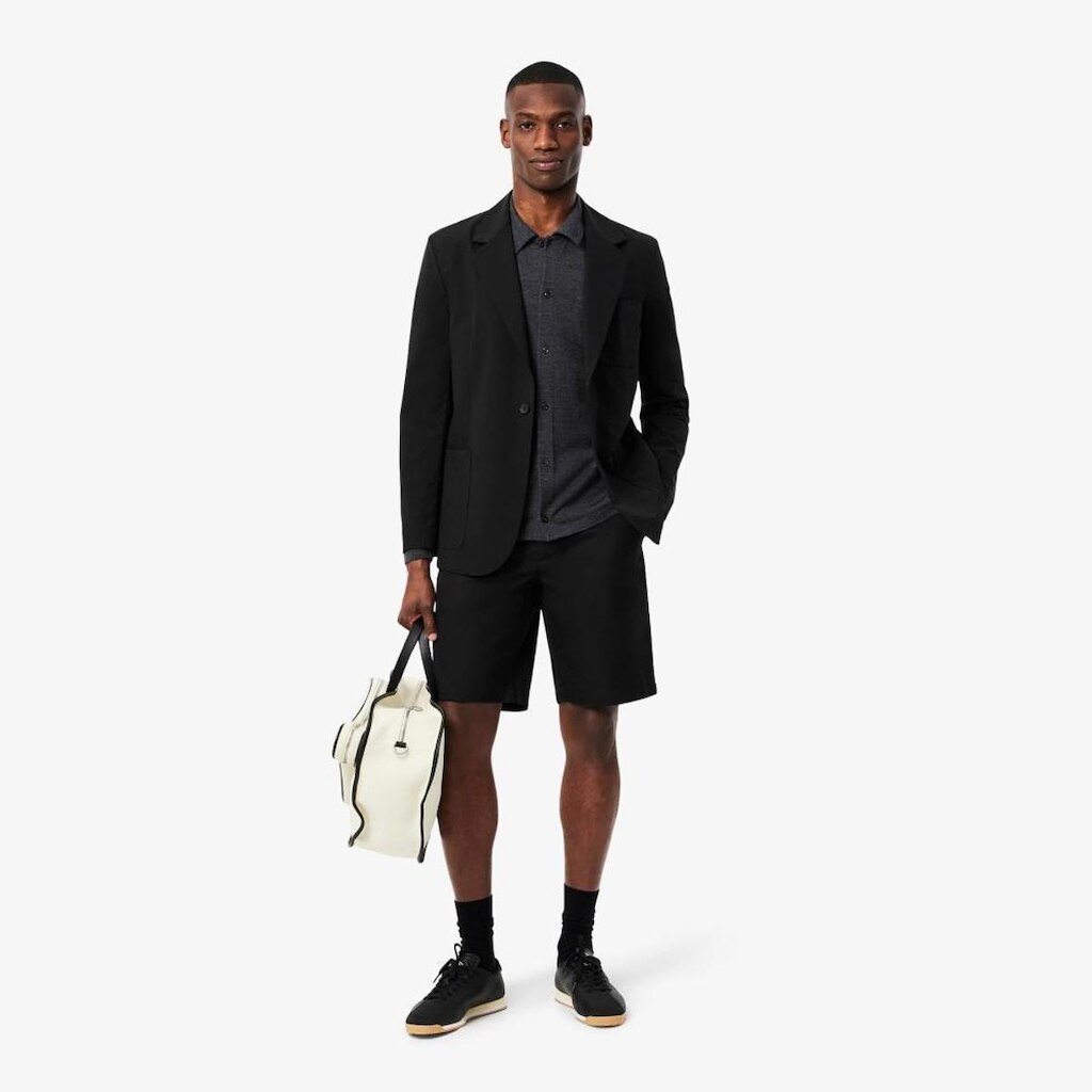 Bermuda Chino em Gabardine Ajuste Regular Lacoste Masculina