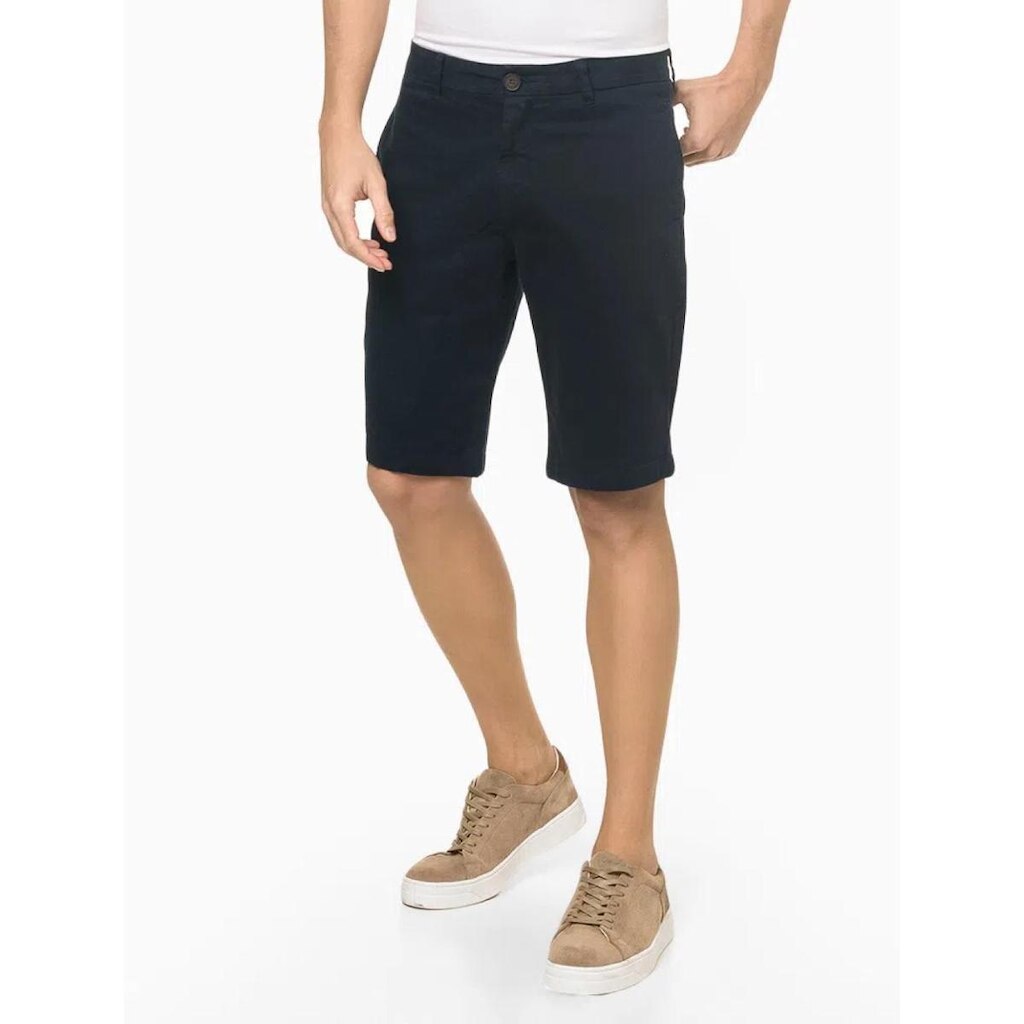 Bermuda Chino Marinho Calvin Klein