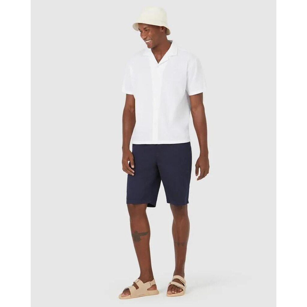 BERMUDA CHINO MASCULINA EM SARJA COM ELASTANO - ENFIM