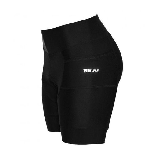 Bermuda Ciclismo Be Fast Beginner Feminina - Preto Menor preço em Bermuda Ciclismo Be Fast Beginner Feminina - Preto
