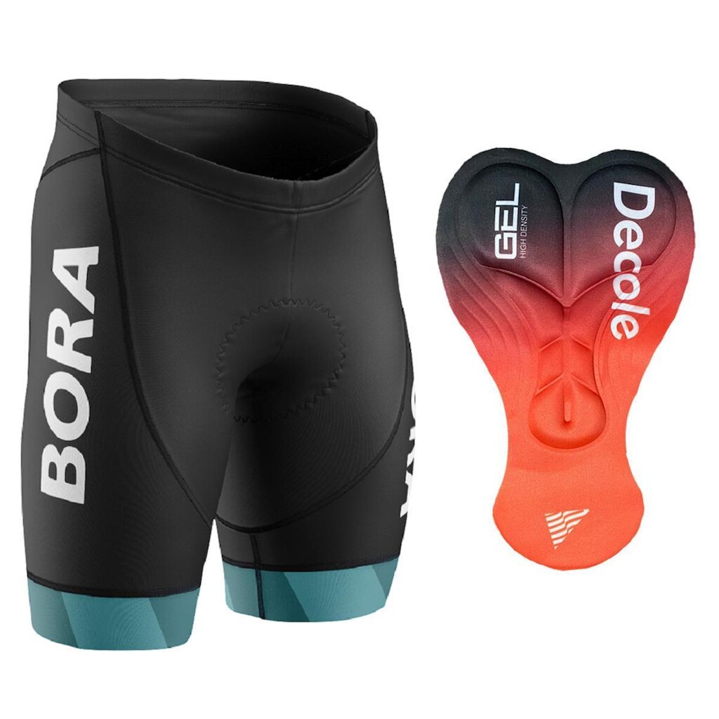 Bermuda Ciclismo Bora Forro Gel D80 Masculino Decole