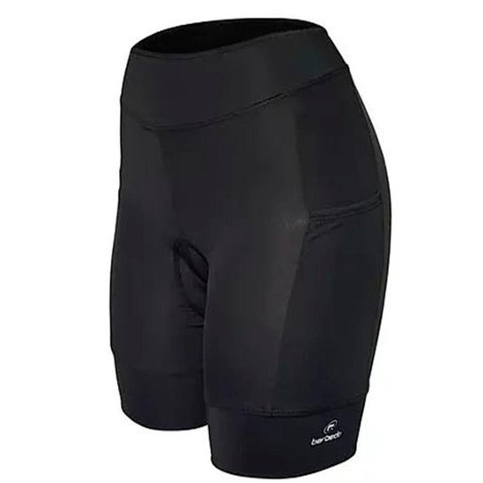 Bermuda Ciclismo Feminina Barbedo Belíssima Cintura Alta com Bolso - Preto Menor preço em Bermuda Ciclismo Feminina Barbedo Belíssima Cintura Alta com Bolso - Preto