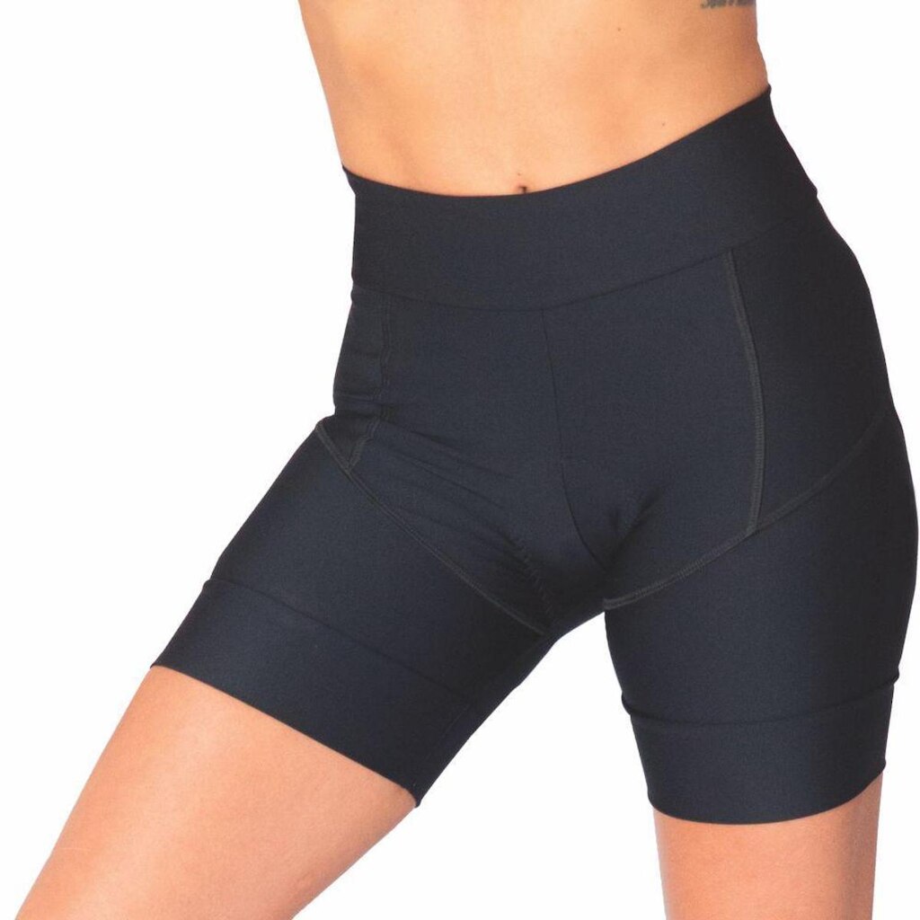 Bermuda Ciclismo Feminina Stroll  Uv50+ Com Forro Premium