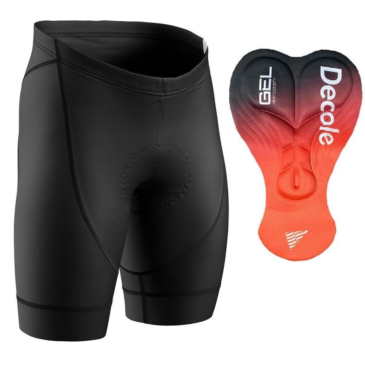 Bermuda Ciclismo Masculina Compressão Forro Gel D80 Barra Dupla UV50+ Menor preço em Bermuda Ciclismo Masculina Compressão Forro Gel D80 Barra Dupla UV50+