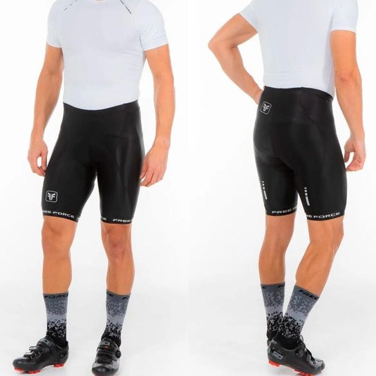 Bermuda Ciclismo Masculina Free Force Neo Classic Mtb Speed - Preto Menor preço em Bermuda Ciclismo Masculina Free Force Neo Classic Mtb Speed - Preto
