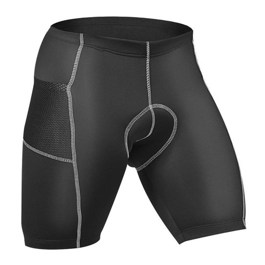 Bermuda Ciclismo Refactor Flex Masculina - Preto Menor preço em Bermuda Ciclismo Refactor Flex Masculina - Preto