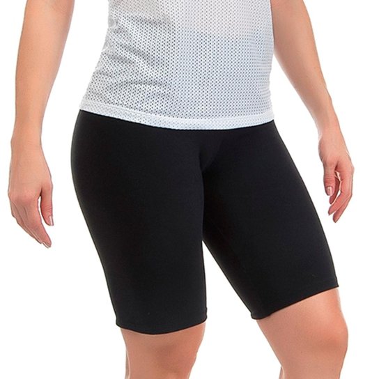 Bermuda Ciclista Cajafit Basic - Preto
