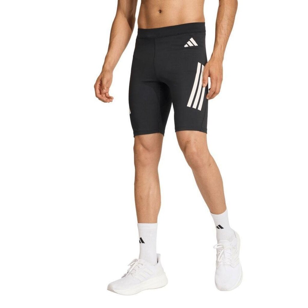 Bermuda Compressão Adidas Adi365 Iconic Masculina - Preto M