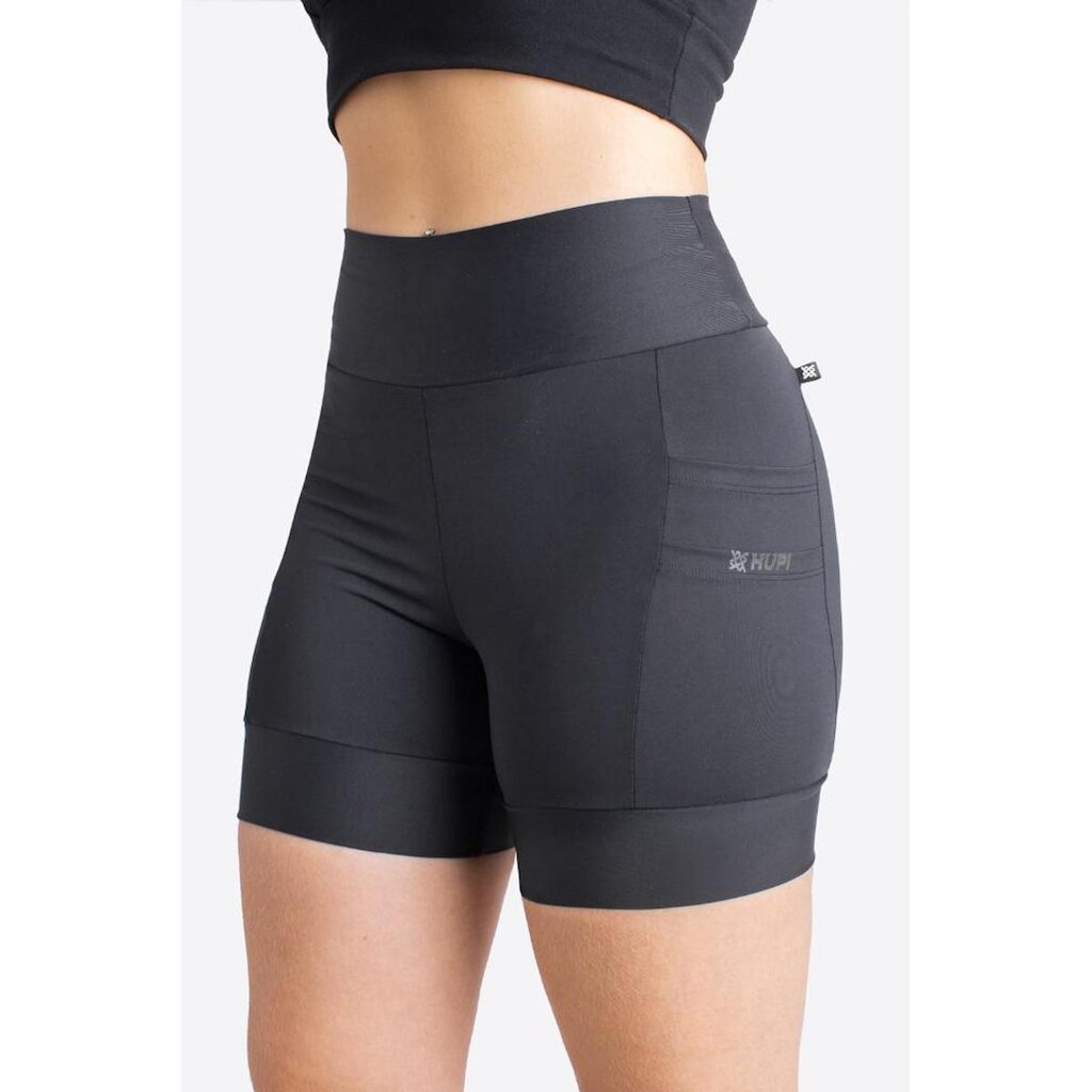 Bermuda Compressão Feminina HUPI Run Curta Canguru