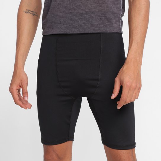Bermuda Compressão Gonew Fast Run Masculina - Preto Menor preço em Bermuda Compressão Gonew Fast Run Masculina - Preto