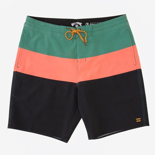 Bermuda D'Água Billabong Tribong Masculina - Preto Menor preço em Bermuda D'Água Billabong Tribong Masculina - Preto