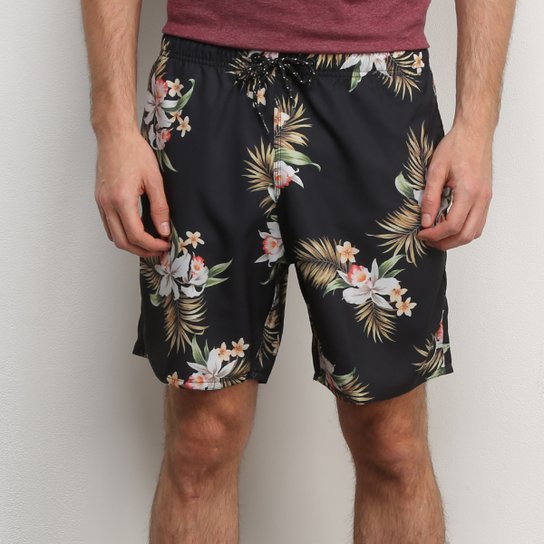 Bermuda D'Água Rip Curl Armada Volley 17 Masculina - Preto Menor preço em Bermuda D'Água Rip Curl Armada Volley 17 Masculina - Preto