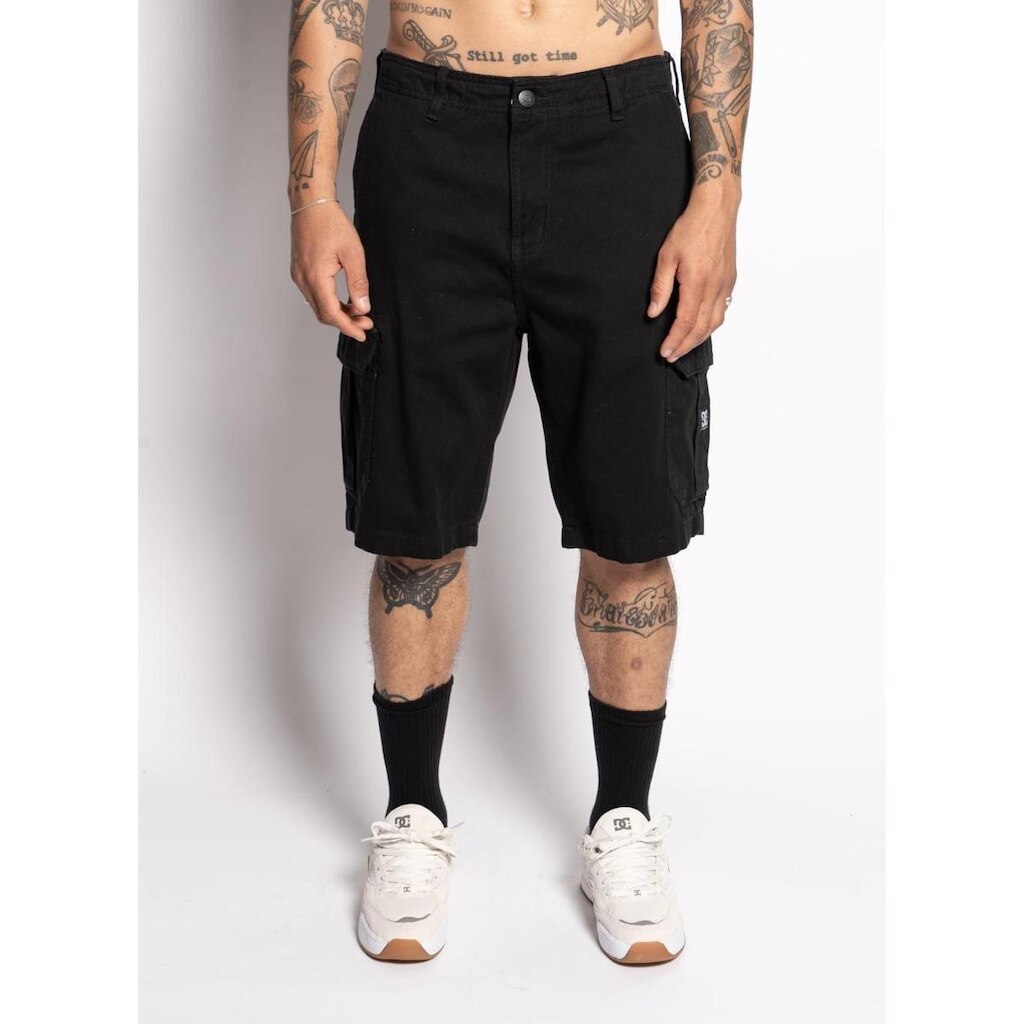 Bermuda DC Shoes Worker Cargo Preto-Preto-44
