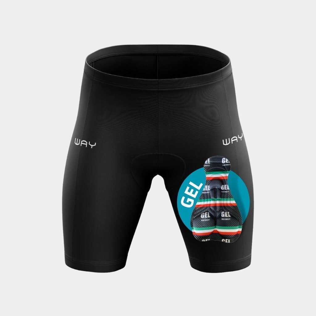 Bermuda de Ciclismo Feminina Eco Soft com Bolso e Forro de Gel WAY - XL