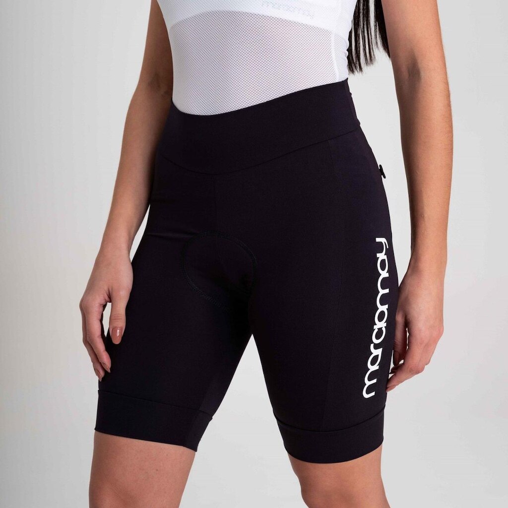 Bermuda de Ciclismo Feminina Márcio May Light Logo