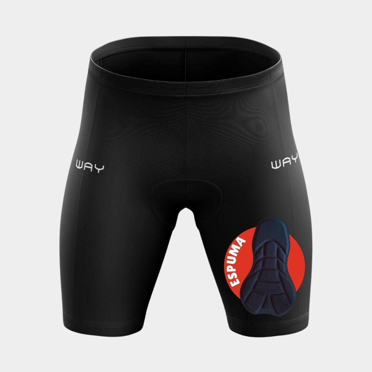 Menor preço em Bermuda de Ciclismo Masculina Eco Soft com Bolso e Forro de Espuma.