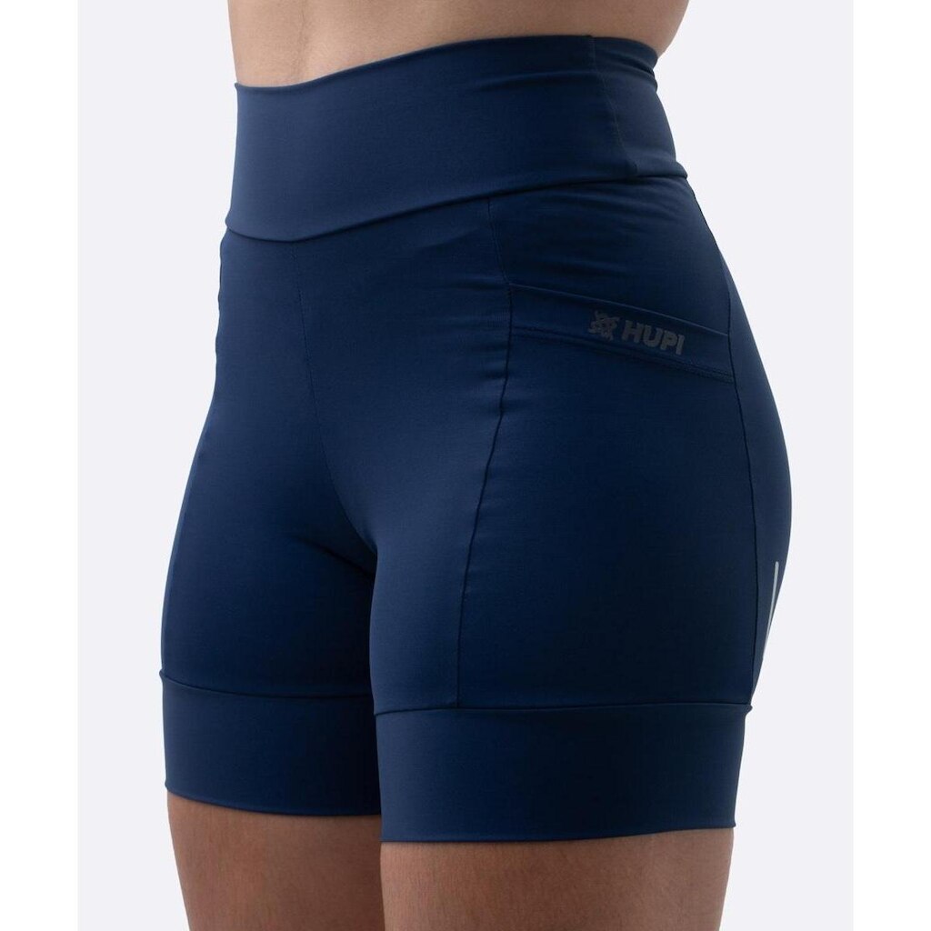 Bermuda de Compressão Feminina HUPI Run Curta Azul Marinho