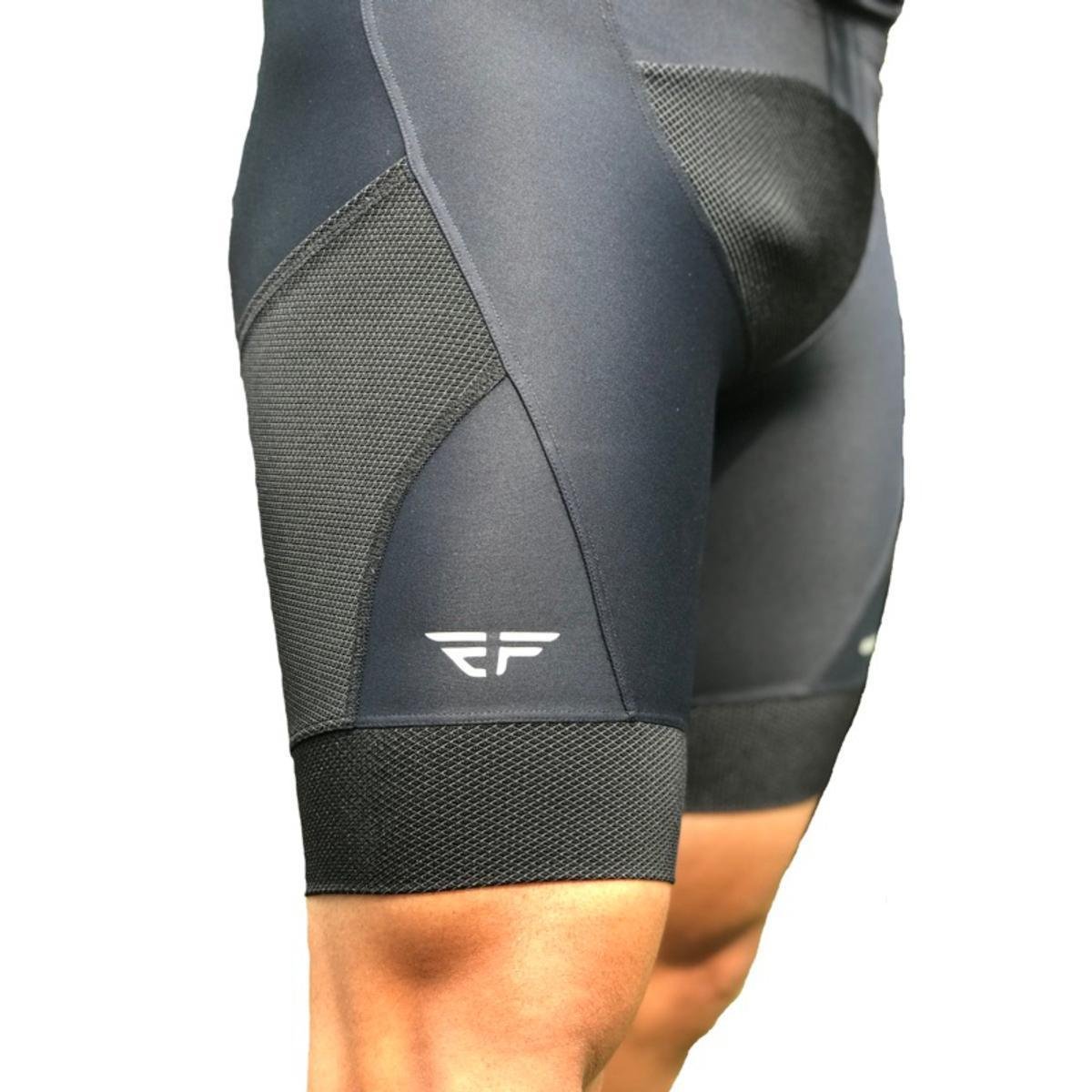 Bermuda de Compressão Nobrand Pro Racing C/ Bolso Carbon Elite Masculino Menor preço em Bermuda de Compressão Nobrand Pro Racing C/ Bolso Carbon Elite Masculino