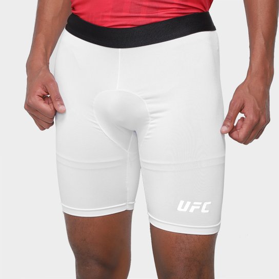 Bermuda de Compressão UFC Masculina - Branco é ruim? Bermuda de Compressão UFC Masculina - Branco é boa?