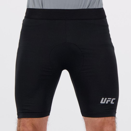 Bermuda de Compressão UFC Training Preta - Preto Menor preço em Bermuda de Compressão UFC Training Preta - Preto
