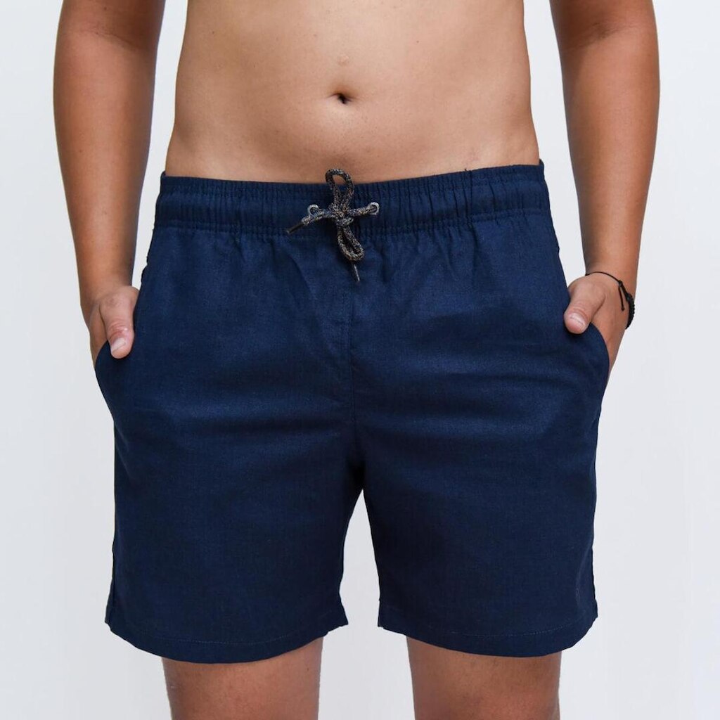 Bermuda de Linho Masculina Casual