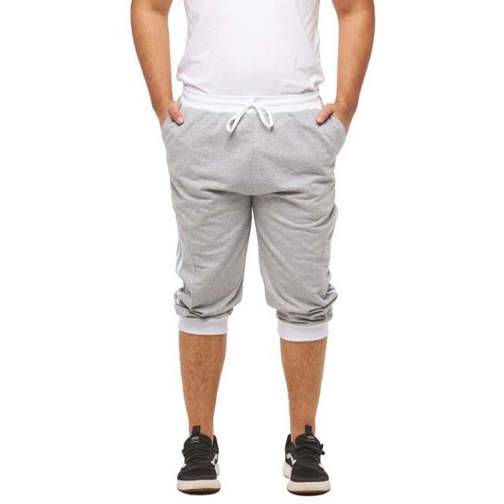Bermuda de Moletom Jogging Treino Hip Hop Dance -VERMELHO-GG