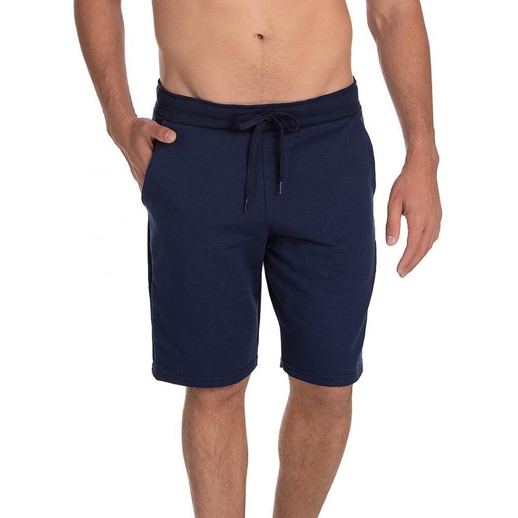 Bermuda de Moletom Masculina Lisa Academia Esportes