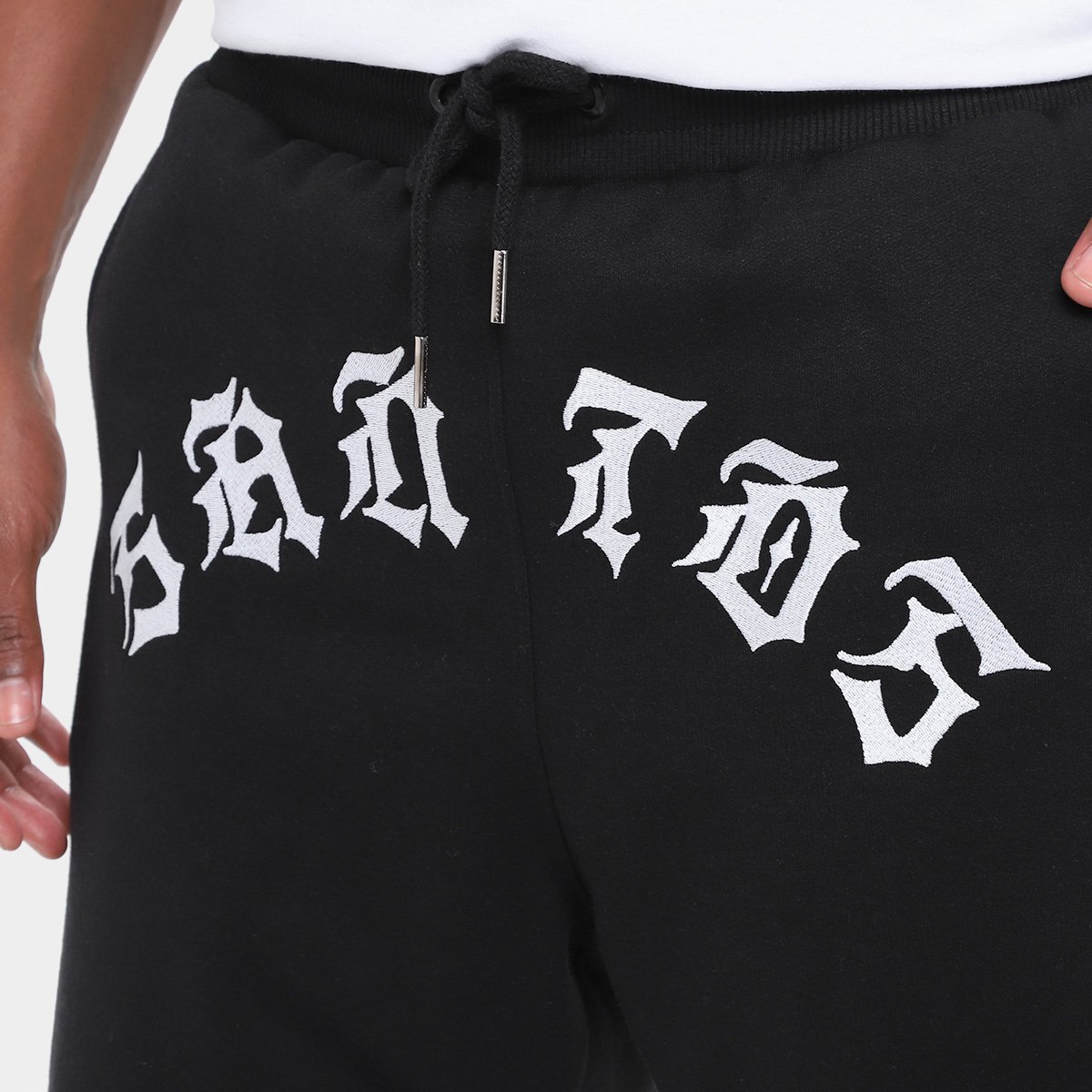 Bermuda de Moletom Santos Meu Primeiro Amor Masculina - 2