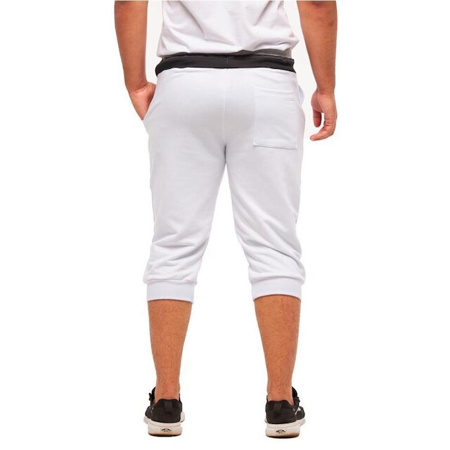 Bermuda de Moleton Masculina Saruel Skinny a Pronta Entrega