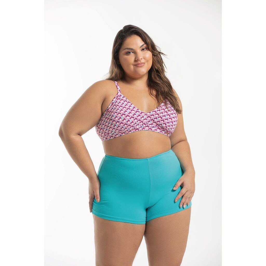 Bermuda de Praia Feminina Plus Size