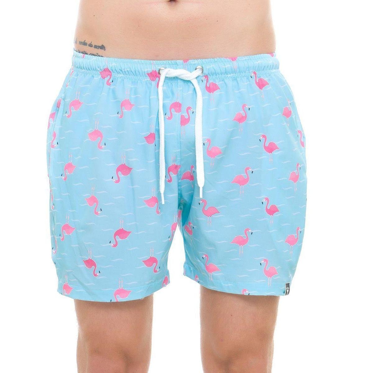 Bermuda masculina flamingo Clearance