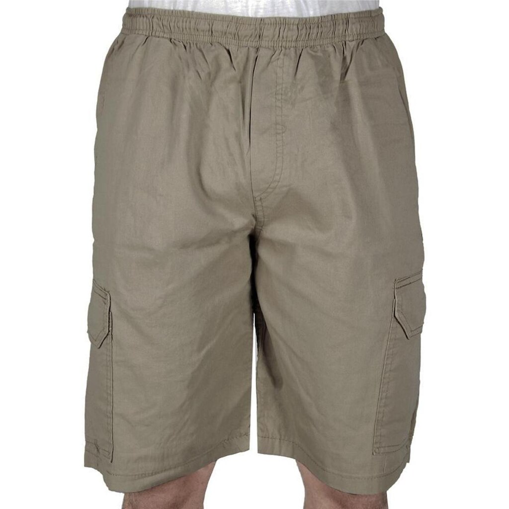 Bermuda de Sarja R7Jeans Masculina Modelo com Elástico