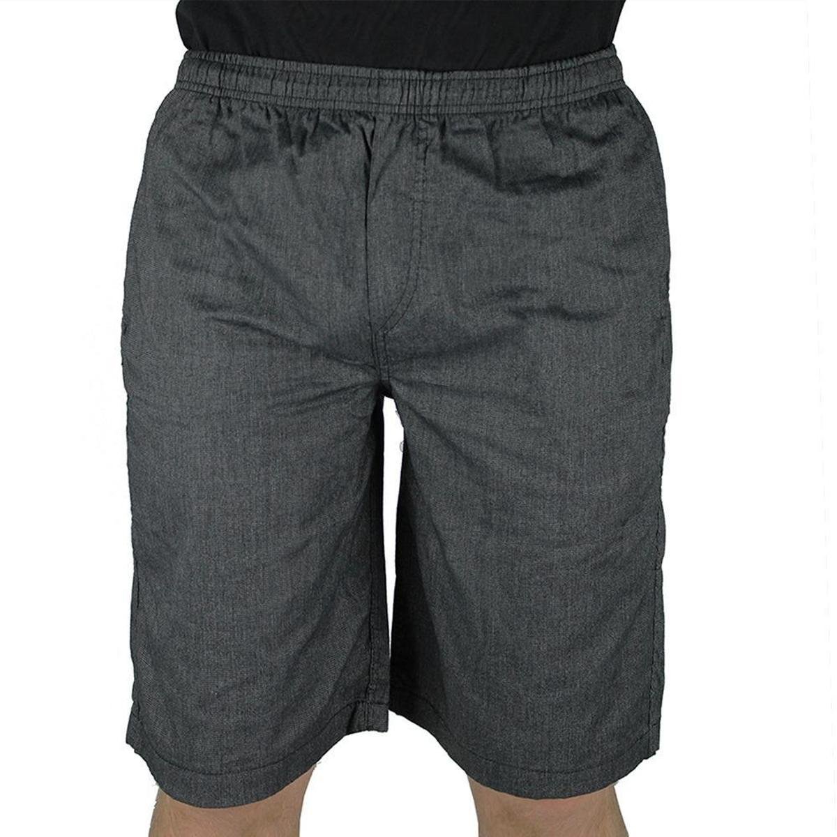 Bermuda de Sarja R7Jeans Masculina Modelo com Elástico Menor preço em Bermuda de Sarja R7Jeans Masculina Modelo com Elástico