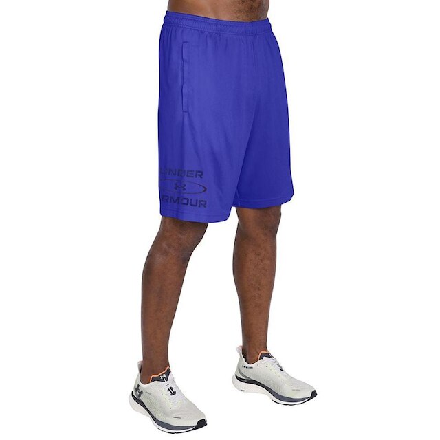 Bermuda de Treino Masculina Under Armour Tech WM GP BRZ - Azul é boa?